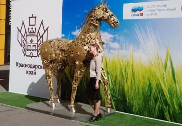 Лошадь для селфи