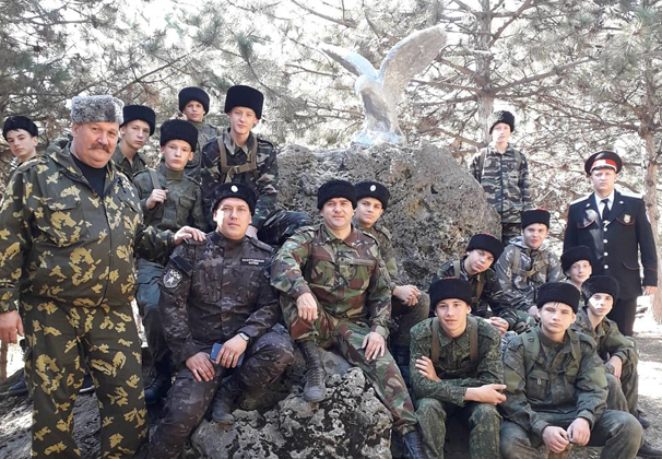Казаки из Саратовской области побывали в Усть-Лабинске
