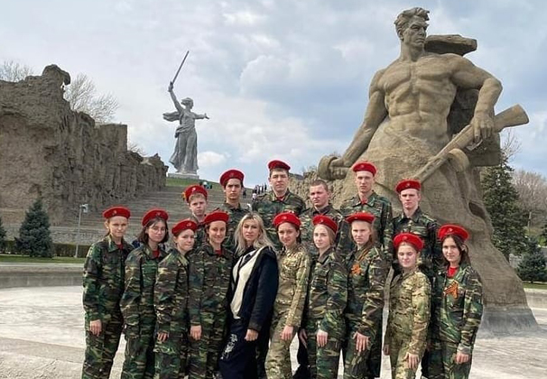 Ученики школы № 7 побывали в городе-герое Волгограде