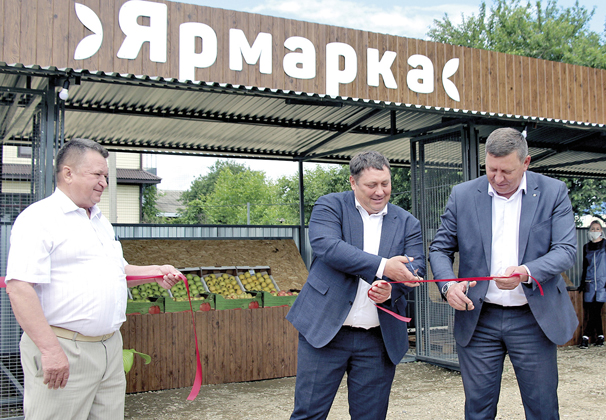 В Усть-Лабинске открылись новые ярмарки по реализации фермерской продукции