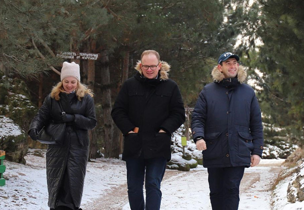Усть-Лабинск посетил разработчик бренда городов Василий Дубейковский