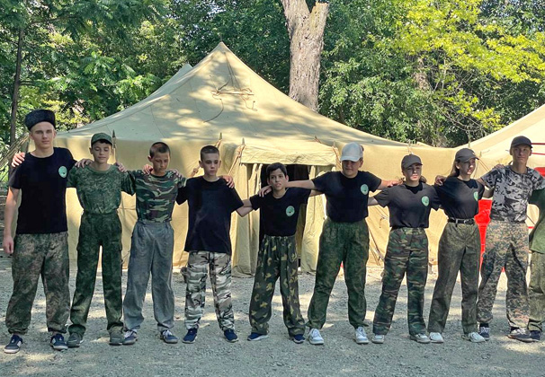 В Железном открылся спортивный казачий лагерь военно-патриотического центра «Казачий дозор»