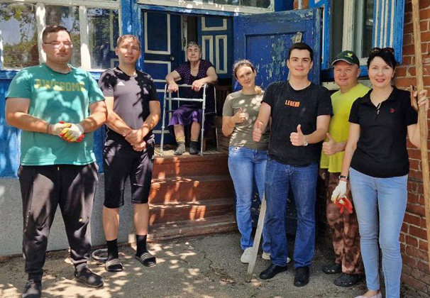 Активисты «Прогресс Агро» - в помощь ветерану