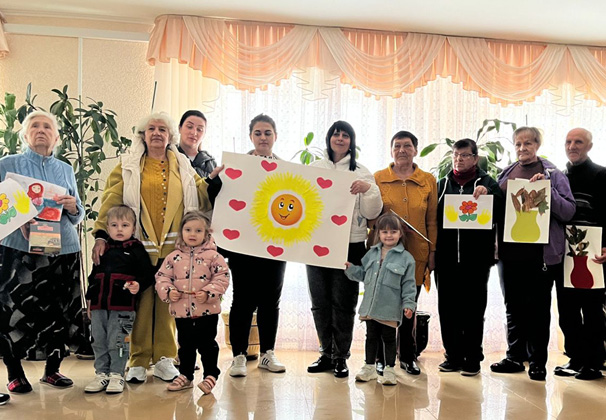 Воспитанники городского детского сада № 5 побывали в Доме-интернате для престарелых и инвалидов