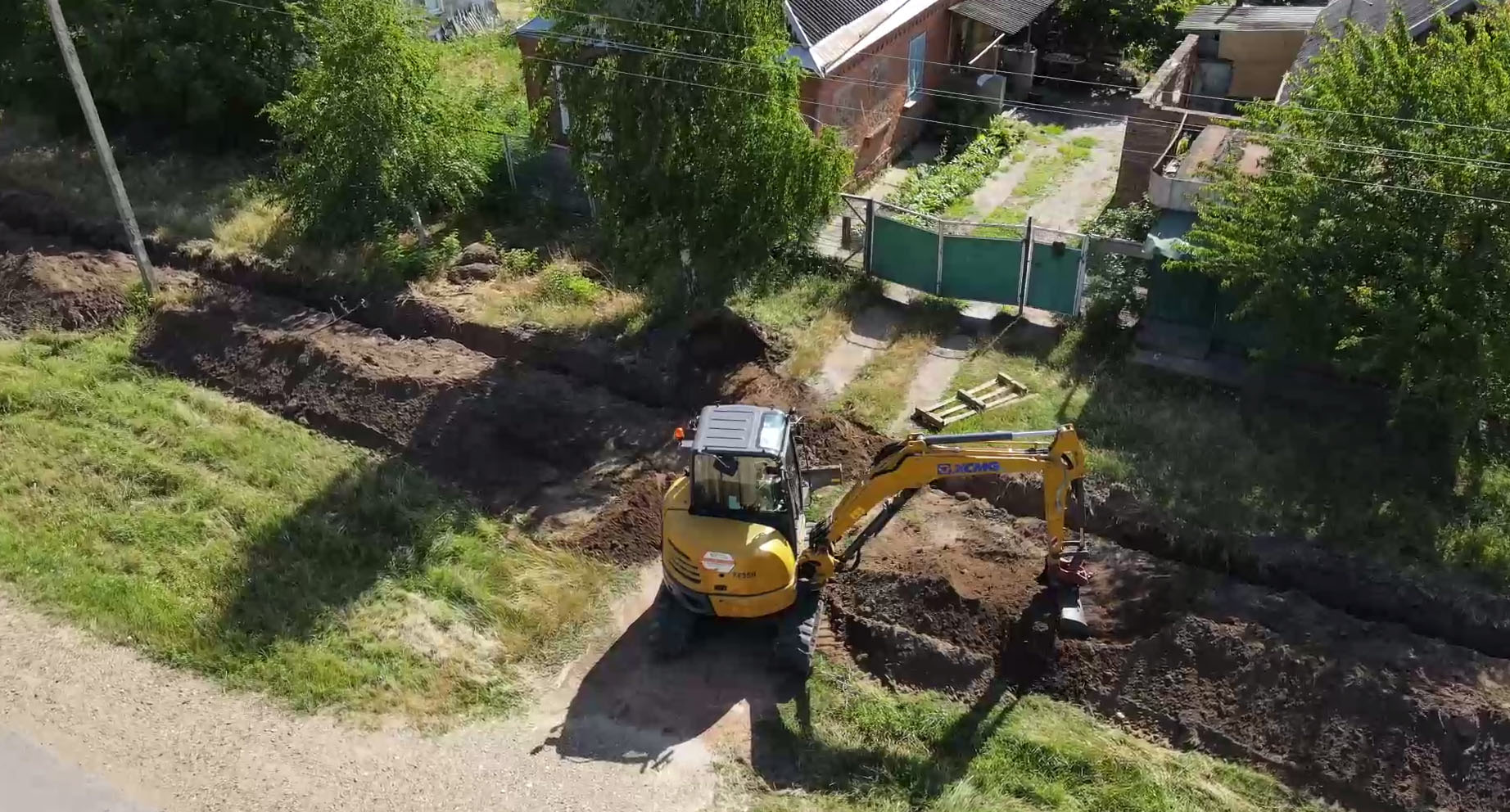 В Александровском сельском поселении продолжается строительство газопровода