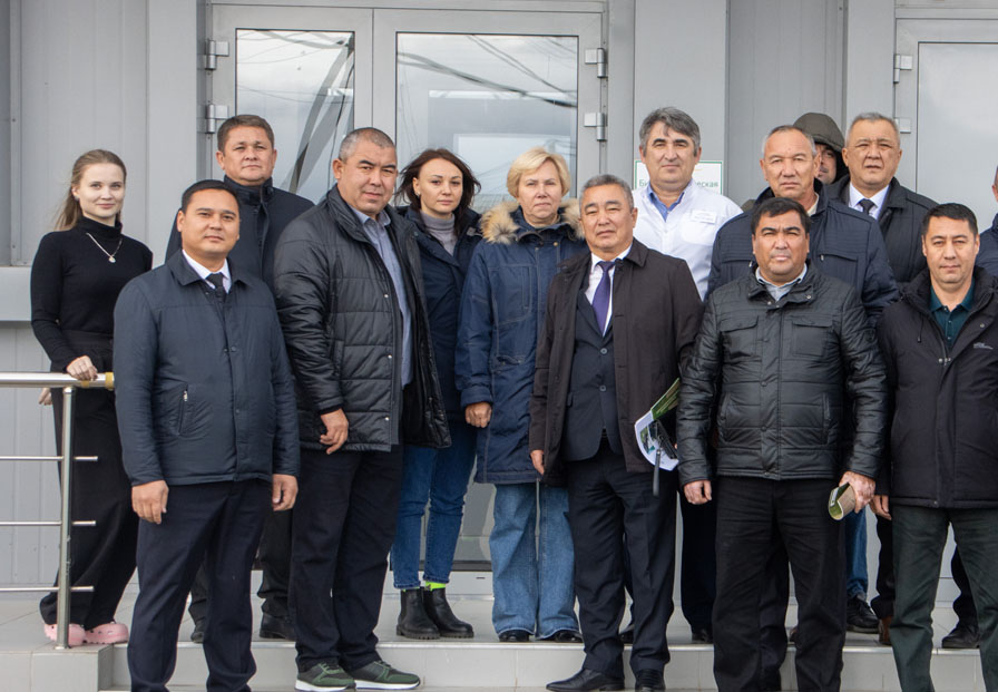 Делегация Минсельхоза Узбекистана посетила ГК «Прогресс Агро»