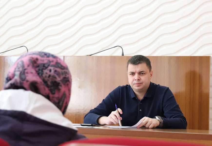 Глава города Дмитрий Смирнов провел личный прием граждан