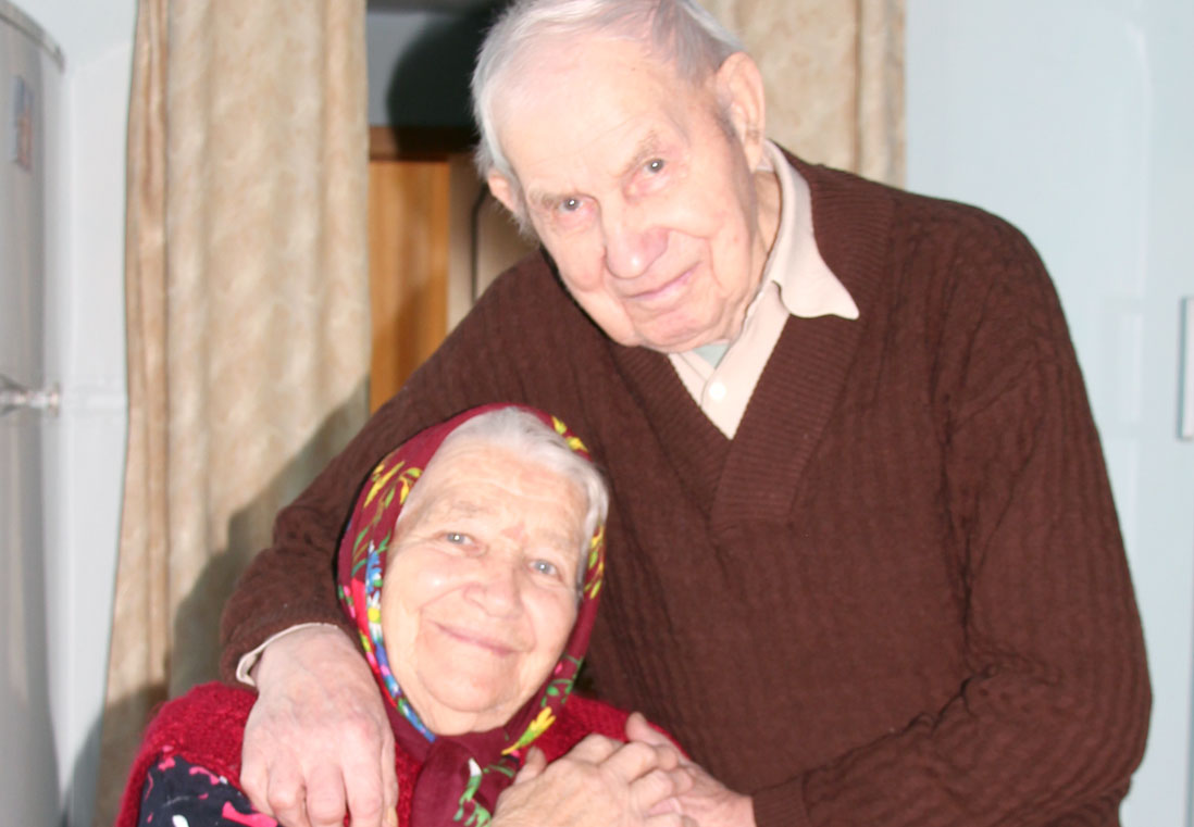 Супруги Андриянченко из Восточной отметили 70-летие совместной жизни