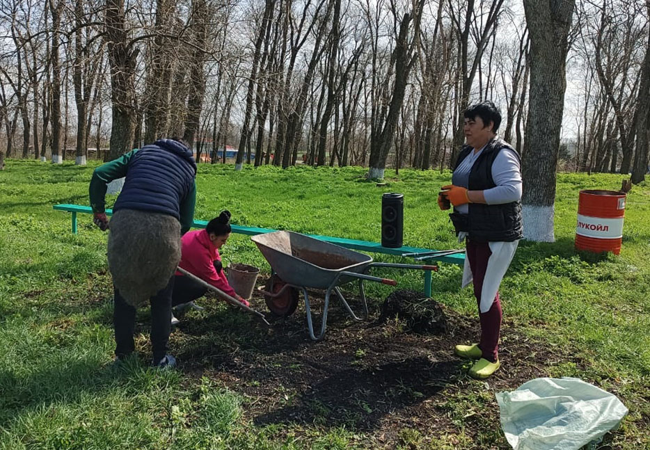 Жители Южного объединились для наведения порядка на улицах населенного пункта