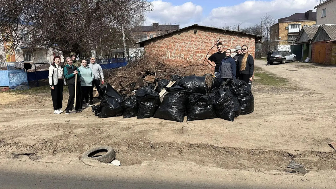 Весенние субботники прошли на предприятиях ГК «Прогресс Агро»
