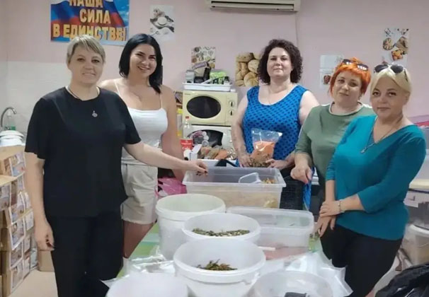Жительница Воронежской Татьяна Киреева рассказала, как с волонтерами доставили бойцам очередную партию гуманитарной помощи